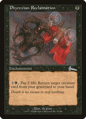 Phyrexian Reclamation [Urza's Legacy] | Exor Games Bridgewater