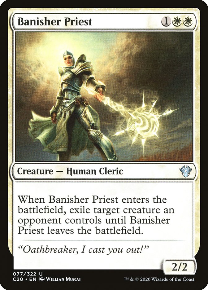 Banisher Priest [Commander 2020] | Exor Games Bridgewater