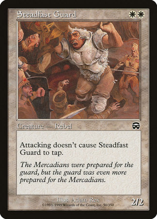 Steadfast Guard [Mercadian Masques] | Exor Games Bridgewater