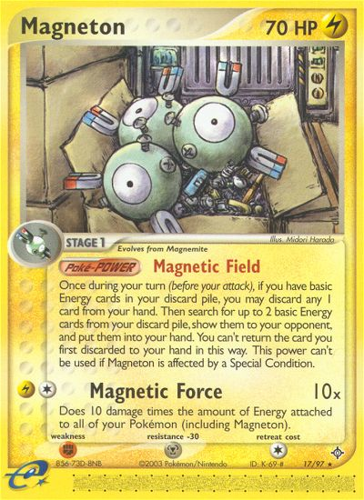 Magneton (17/97) [EX: Dragon] | Exor Games Bridgewater