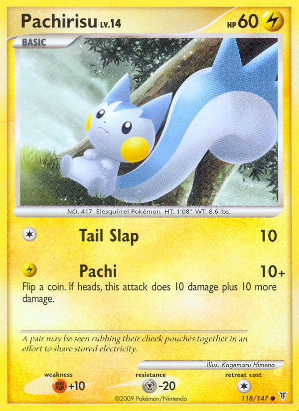 Pachirisu (118/147) [Platinum: Supreme Victors] | Exor Games Bridgewater