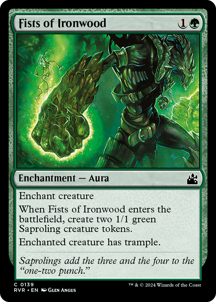 Fists of Ironwood [Ravnica Remastered] | Exor Games Bridgewater