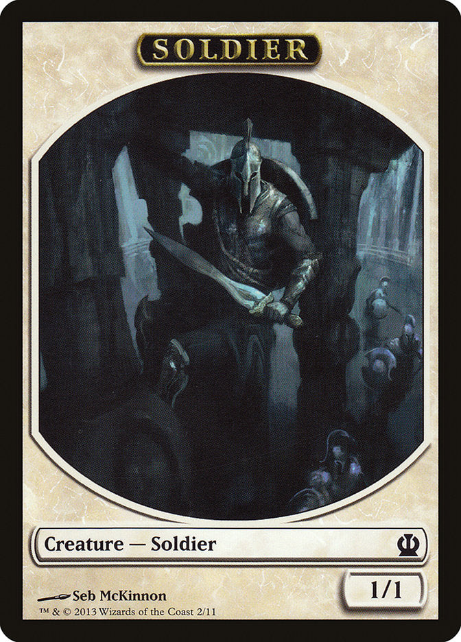 Soldier (2/11) [Theros Tokens] | Exor Games Bridgewater