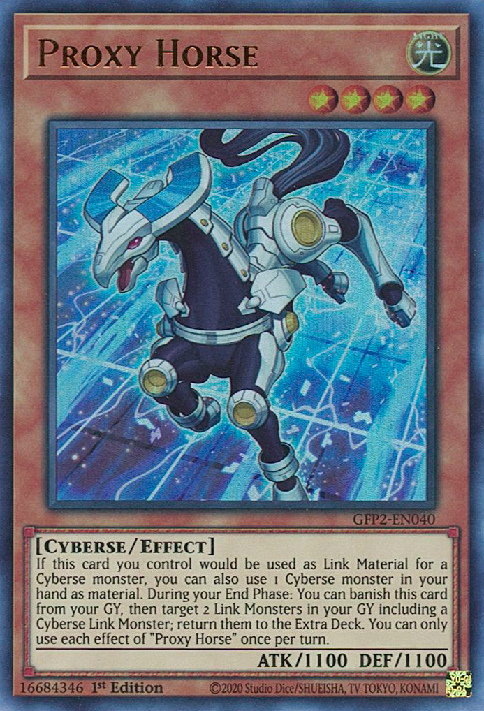 Proxy Horse [GFP2-EN040] Ultra Rare | Exor Games Bridgewater