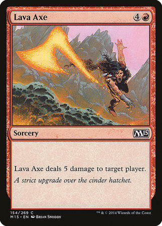 Lava Axe [Magic 2015] | Exor Games Bridgewater