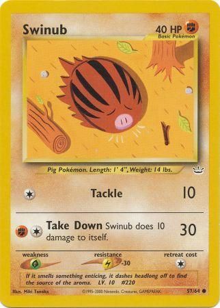 Swinub (57/64) [Neo Revelation Unlimited] | Exor Games Bridgewater