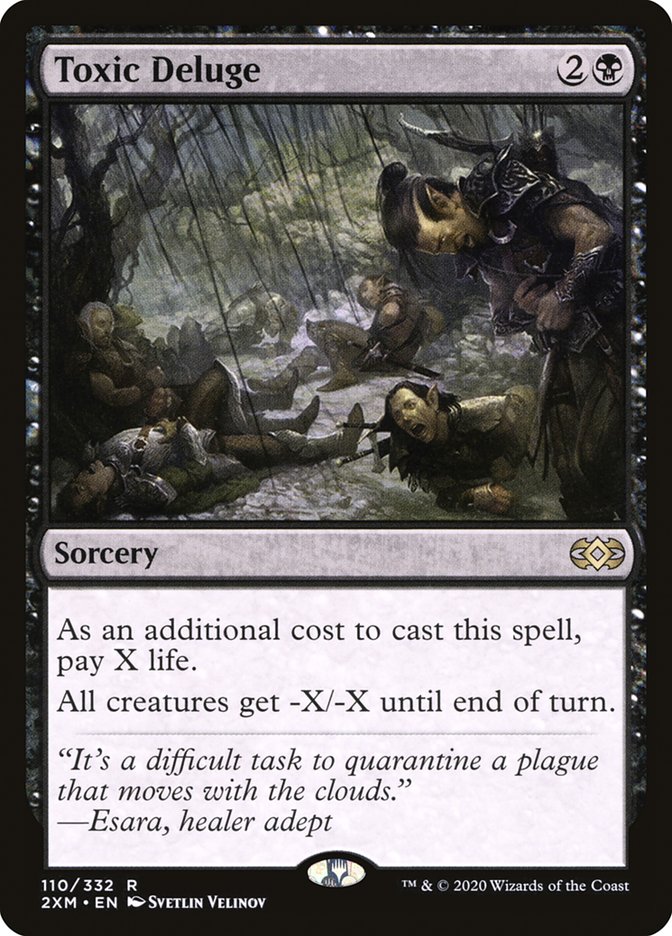 Toxic Deluge [Double Masters] | Exor Games Bridgewater