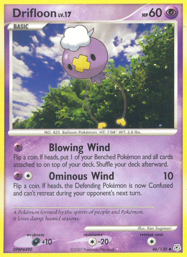 Drifloon (46/130) [Diamond & Pearl: Base Set] | Exor Games Bridgewater