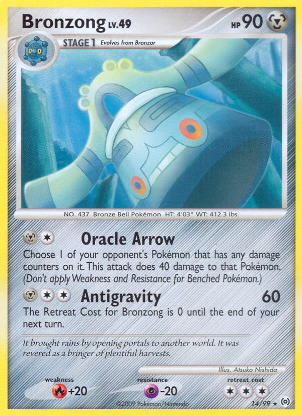 Bronzong (14/99) [Platinum: Arceus] | Exor Games Bridgewater