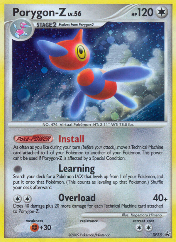 Porygon-Z (DP35) [Diamond & Pearl: Black Star Promos] | Exor Games Bridgewater