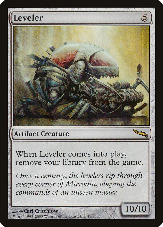 Leveler [Mirrodin] | Exor Games Bridgewater