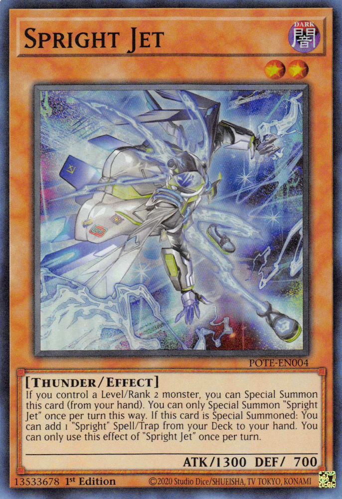 Spright Jet [POTE-EN004] Super Rare | Exor Games Bridgewater