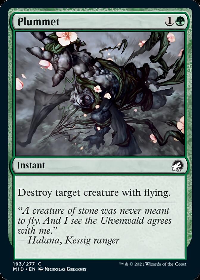 Plummet [Innistrad: Midnight Hunt] | Exor Games Bridgewater