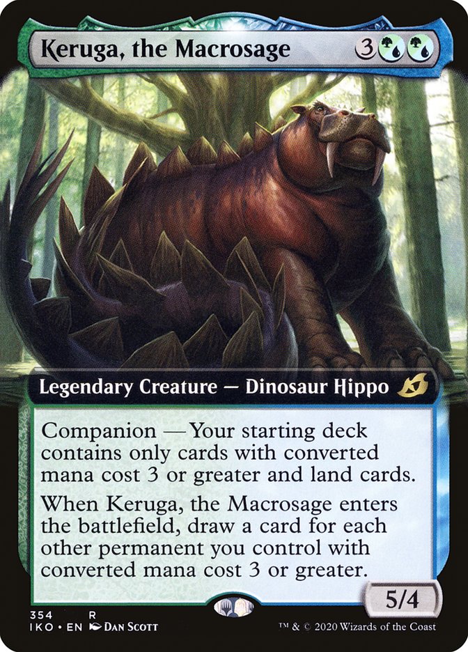 Keruga, the Macrosage (Extended Art) [Ikoria: Lair of Behemoths] | Exor Games Bridgewater