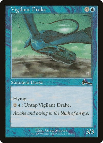 Vigilant Drake [Urza's Legacy] | Exor Games Bridgewater