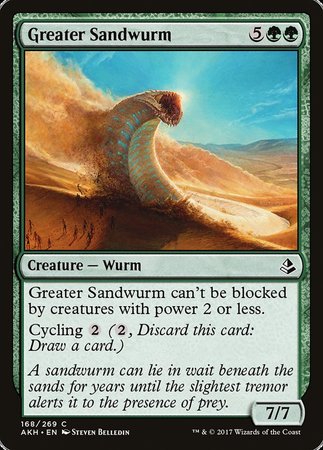 Greater Sandwurm [Amonkhet] | Exor Games Bridgewater