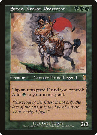 Seton, Krosan Protector [Odyssey] | Exor Games Bridgewater