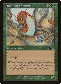 Yavimaya Wurm [Urza's Legacy] | Exor Games Bridgewater