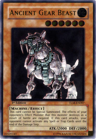 Ancient Gear Beast [TLM-EN007] Ultimate Rare | Exor Games Bridgewater