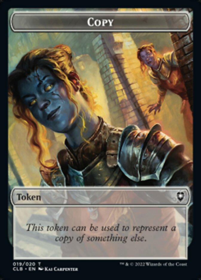 Copy Token [Commander Legends: Battle for Baldur's Gate Tokens] | Exor Games Bridgewater