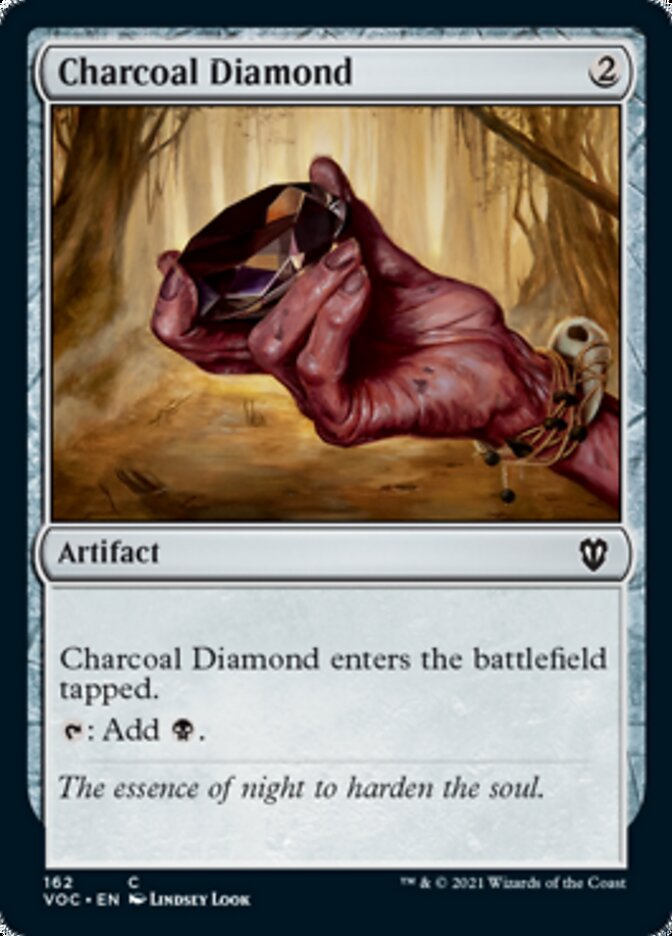 Charcoal Diamond [Innistrad: Crimson Vow Commander] | Exor Games Bridgewater