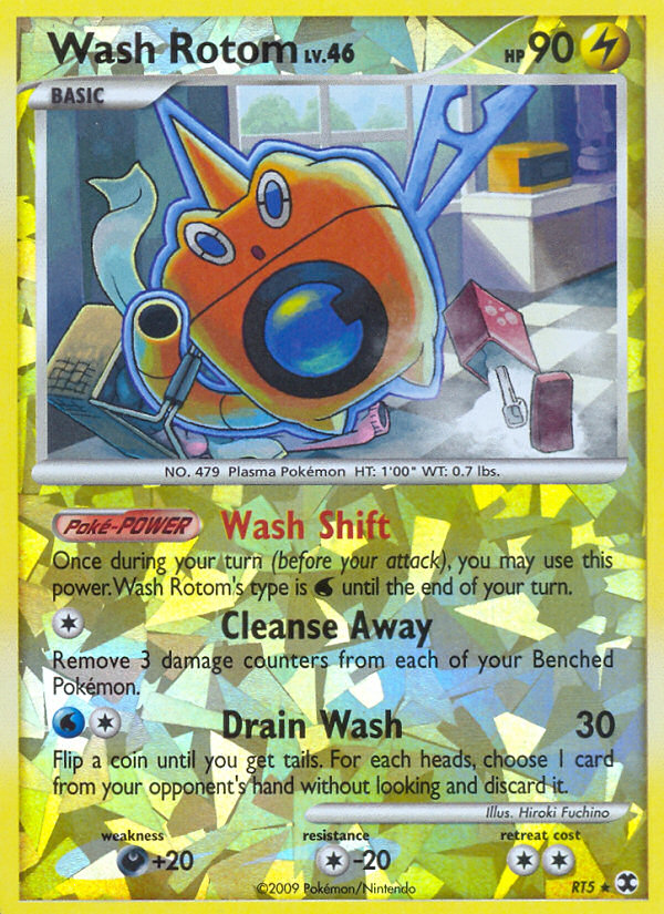 Wash Rotom (RT5) [Platinum: Rising Rivals] | Exor Games Bridgewater