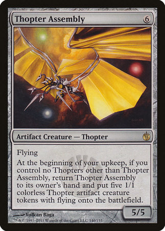 Thopter Assembly [Mirrodin Besieged] | Exor Games Bridgewater