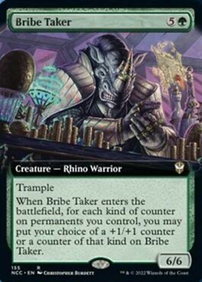 Bribe Taker (Extended Art) [Streets of New Capenna Commander] | Exor Games Bridgewater