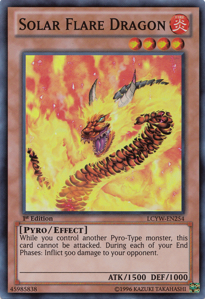 Solar Flare Dragon [LCYW-EN254] Super Rare | Exor Games Bridgewater