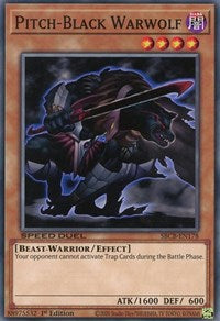 Pitch-Black Warwolf [SBCB-EN178] Common | Exor Games Bridgewater