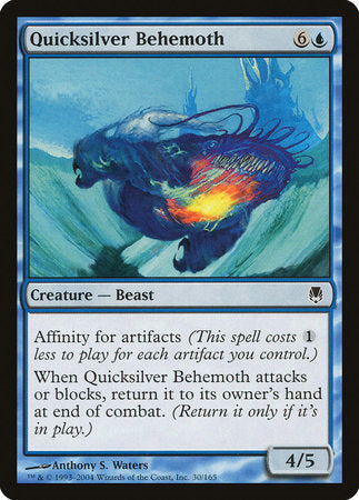 Quicksilver Behemoth [Darksteel] | Exor Games Bridgewater