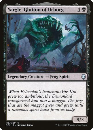 Yargle, Glutton of Urborg [Dominaria] | Exor Games Bridgewater