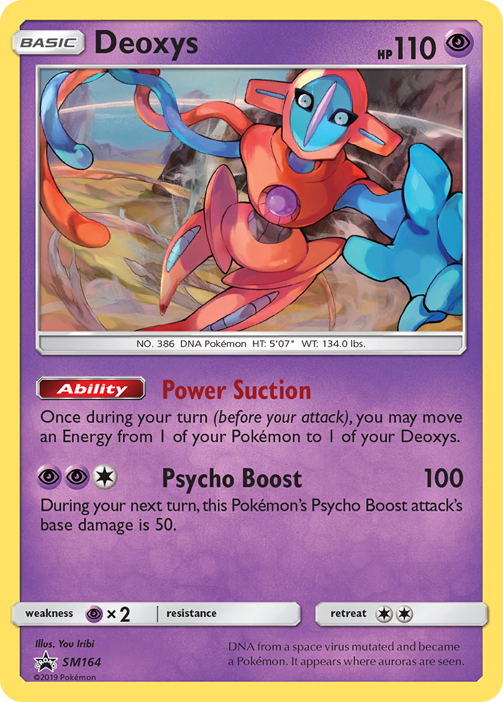 Deoxys (SM164) [Sun & Moon: Black Star Promos] | Exor Games Bridgewater