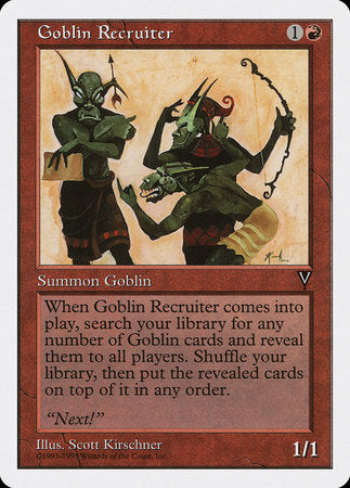 Goblin Recruiter [Anthologies] | Exor Games Bridgewater