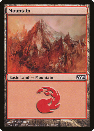 Mountain (243) [Magic 2010] | Exor Games Bridgewater