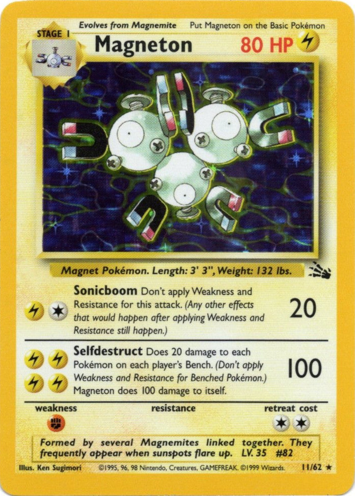 Magneton (11/62) [Fossil Unlimited] | Exor Games Bridgewater