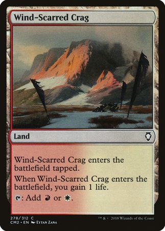 Wind-Scarred Crag [Commander Anthology Volume II] | Exor Games Bridgewater