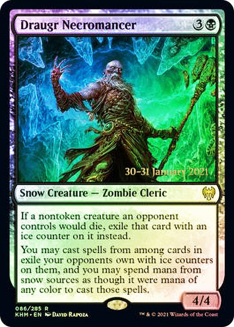 Draugr Necromancer  [Kaldheim Prerelease Promos] | Exor Games Bridgewater