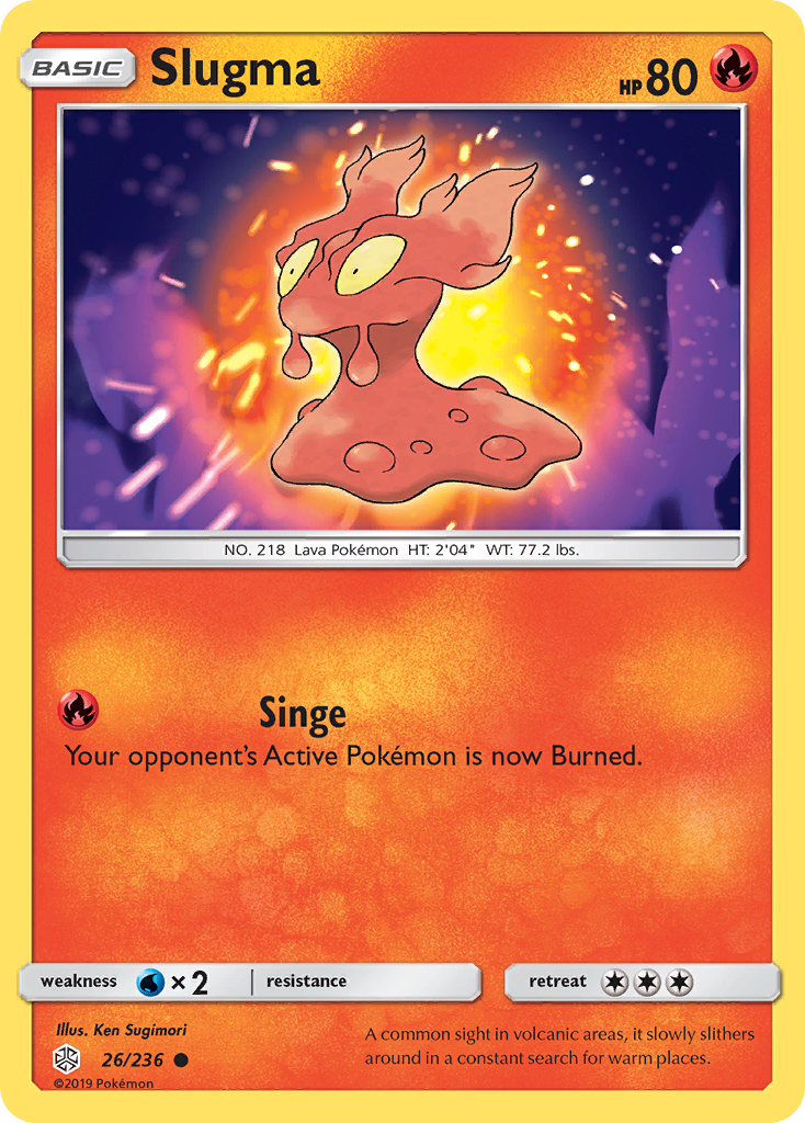 Slugma (26/236) [Sun & Moon: Cosmic Eclipse] | Exor Games Bridgewater
