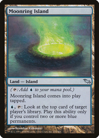 Moonring Island [Shadowmoor] | Exor Games Bridgewater