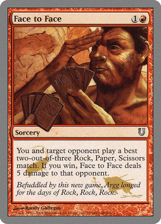 Face to Face [Unhinged] | Exor Games Bridgewater