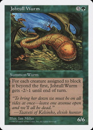 Johtull Wurm [Fifth Edition] | Exor Games Bridgewater