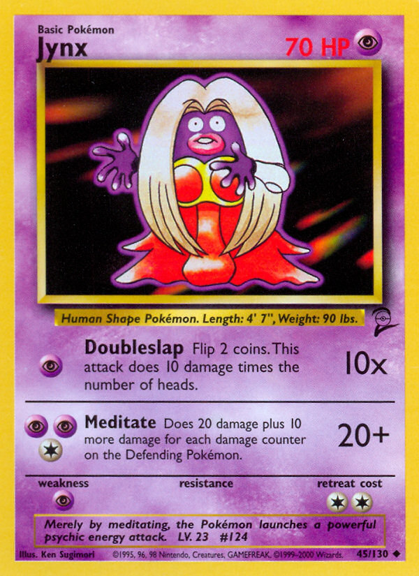 Jynx (45/130) [Base Set 2] | Exor Games Bridgewater