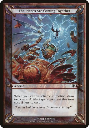 The Pieces Are Coming Together (Archenemy) [Archenemy Schemes] | Exor Games Bridgewater