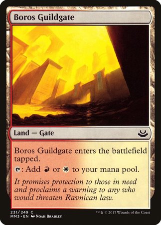 Boros Guildgate [Modern Masters 2017] | Exor Games Bridgewater