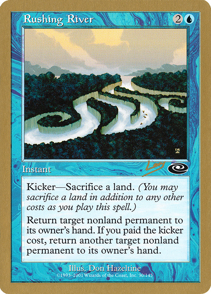 Rushing River (Raphael Levy) [World Championship Decks 2002] | Exor Games Bridgewater