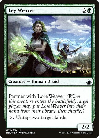 Ley Weaver [Battlebond Promos] | Exor Games Bridgewater