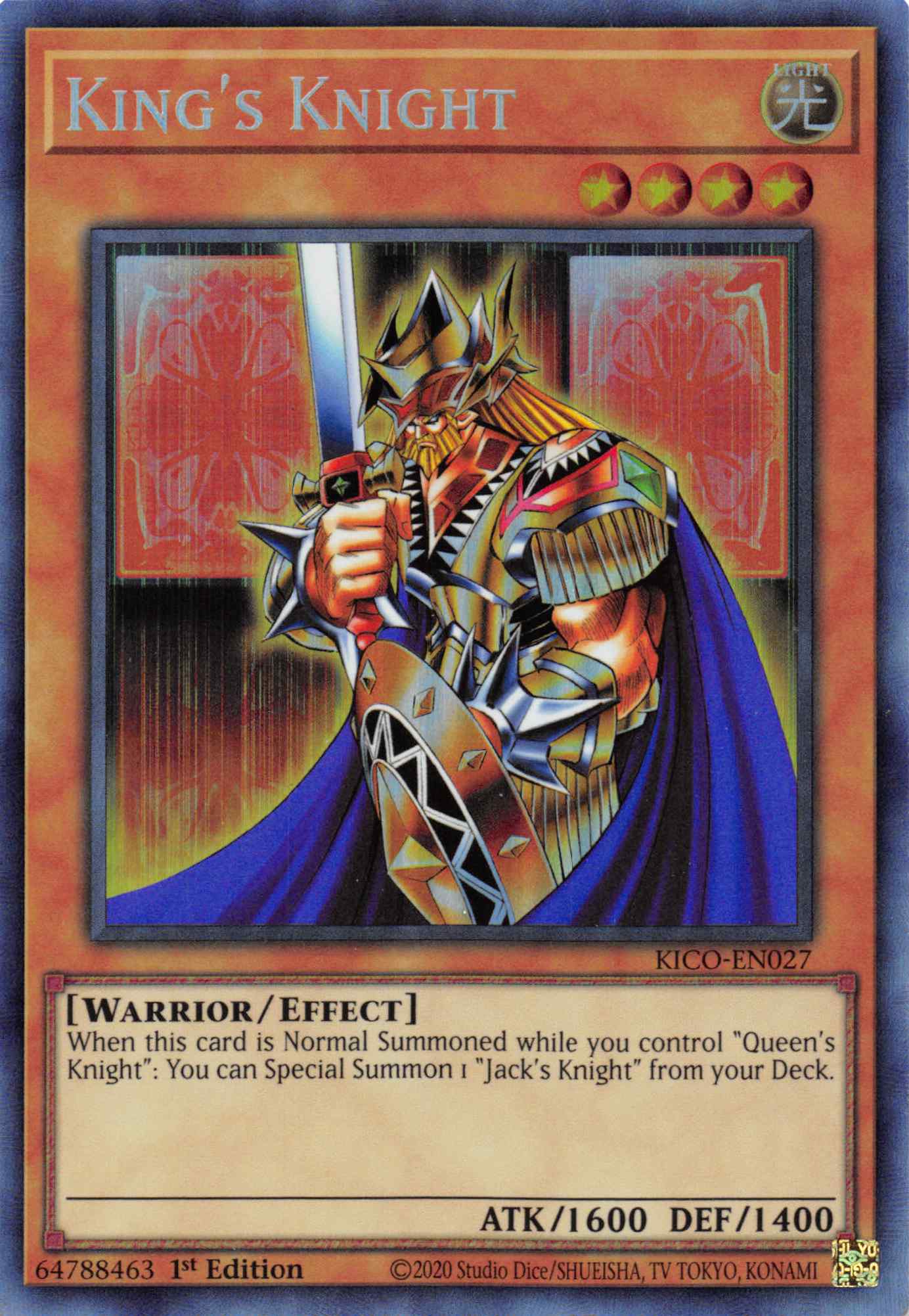 King's Knight (Collector's Rare) [KICO-EN027] Collector's Rare | Exor Games Bridgewater