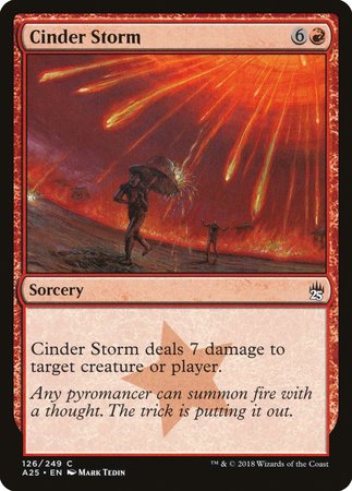 Cinder Storm [Masters 25] | Exor Games Bridgewater