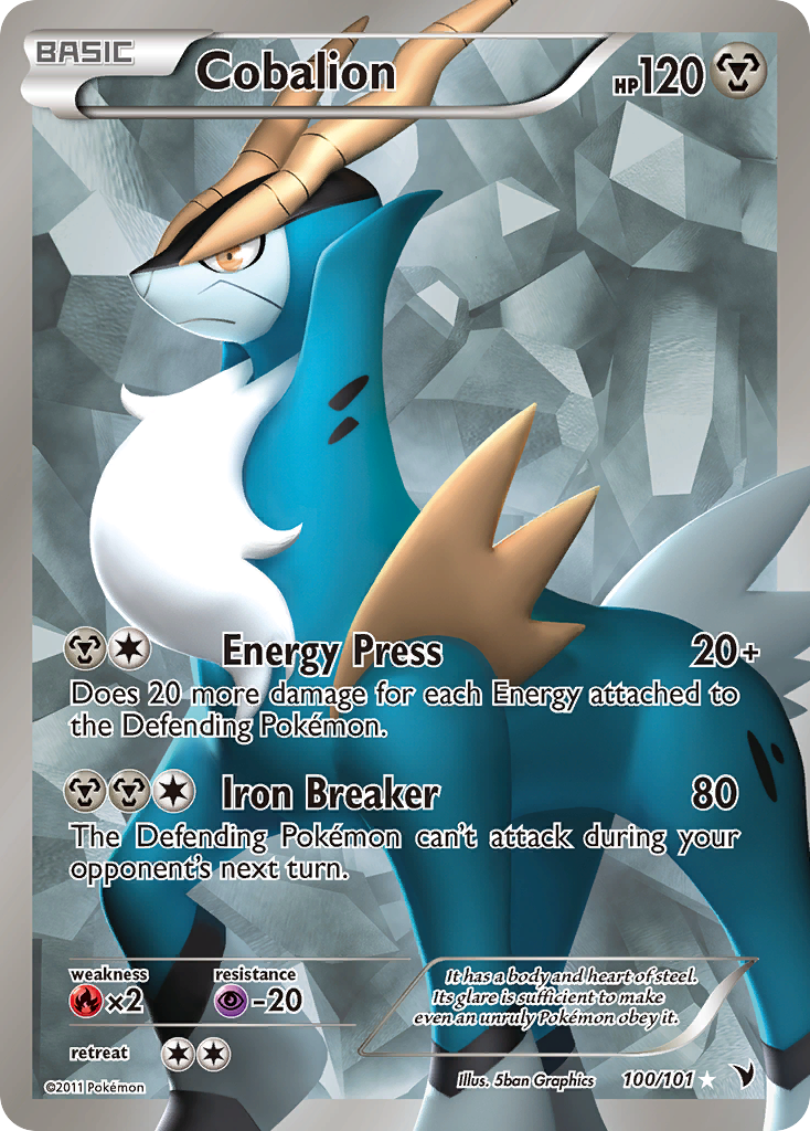 Cobalion (100/101) [Black & White: Noble Victories] | Exor Games Bridgewater